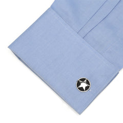 Antique Star Cuff Links