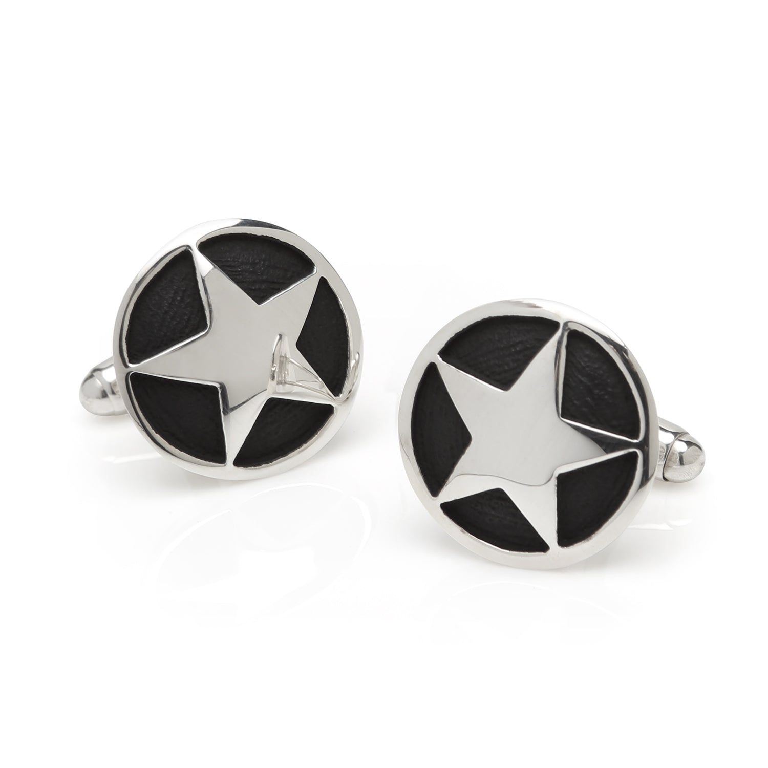  Cufflinks Antique Star Cuff Links - Default Title - Bonton