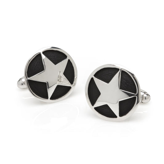 Antique Star Cuff Links