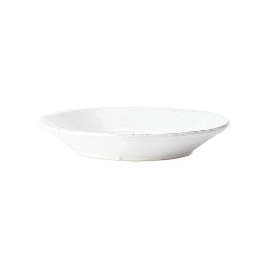 Melamine Lastra White Pasta Bowl