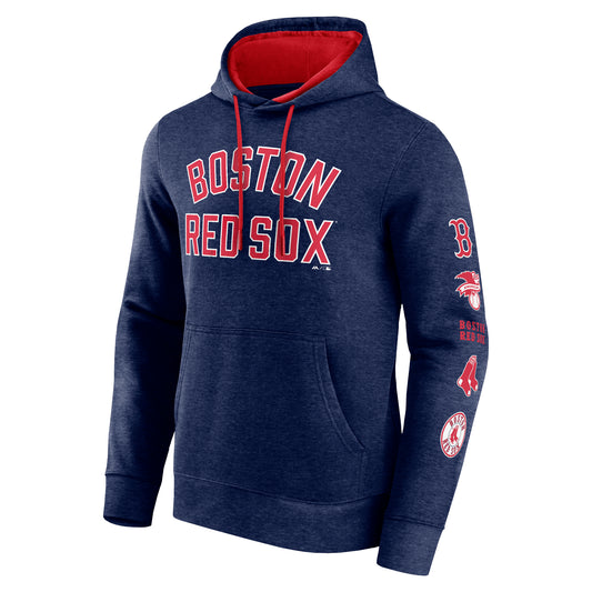 Mens Big And Tall Team Pullover Fleece Hoodie - Boston Red Sox
