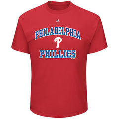 Mens Big And Tall Team Logo Short Sleeve Tee Shirt - Philadelphia Phillies