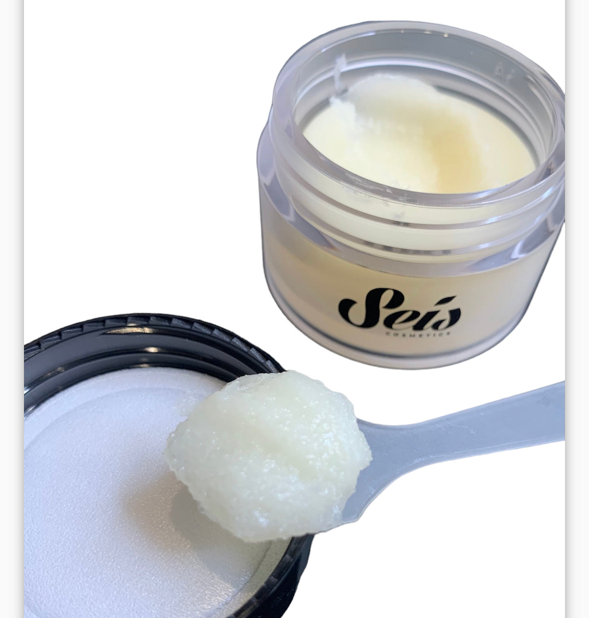  Seis Cosmetics Sugar Lip Scrub - White - Bonton