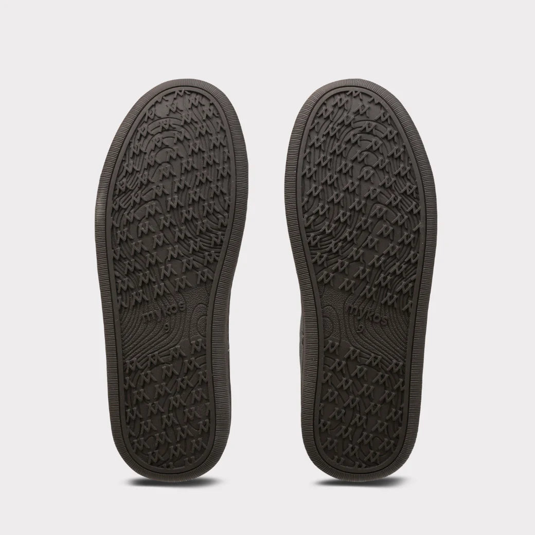  Mykos Craig Men's Slip-on Mule Slipper - Charcoal - Bonton