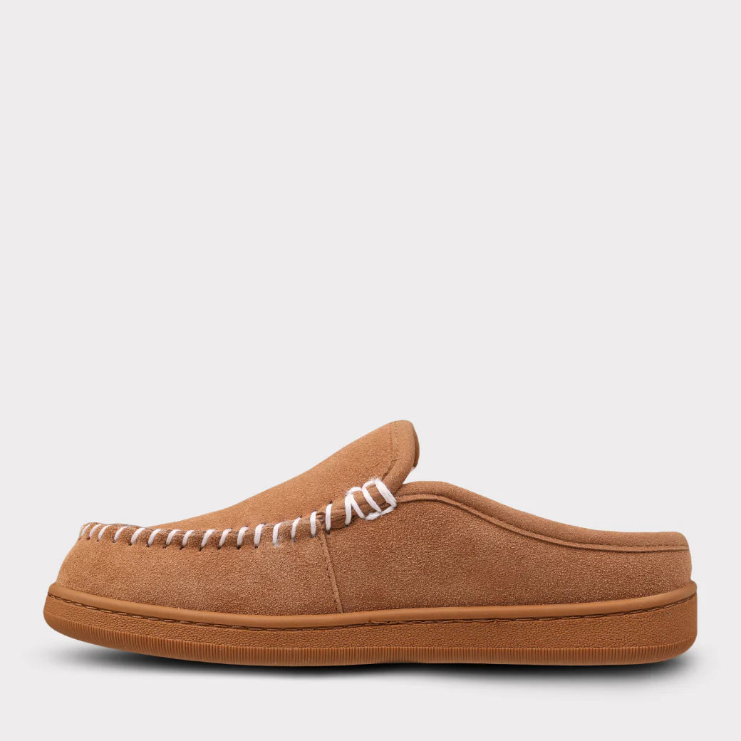  Mykos Craig Men's Slip-on Mule Slipper - Charcoal - Bonton