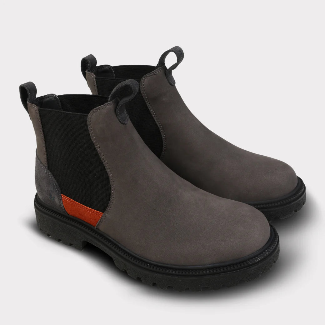  Mykos Marcus Men's Pull-on Chelsea Boot - Black/Gum - Bonton