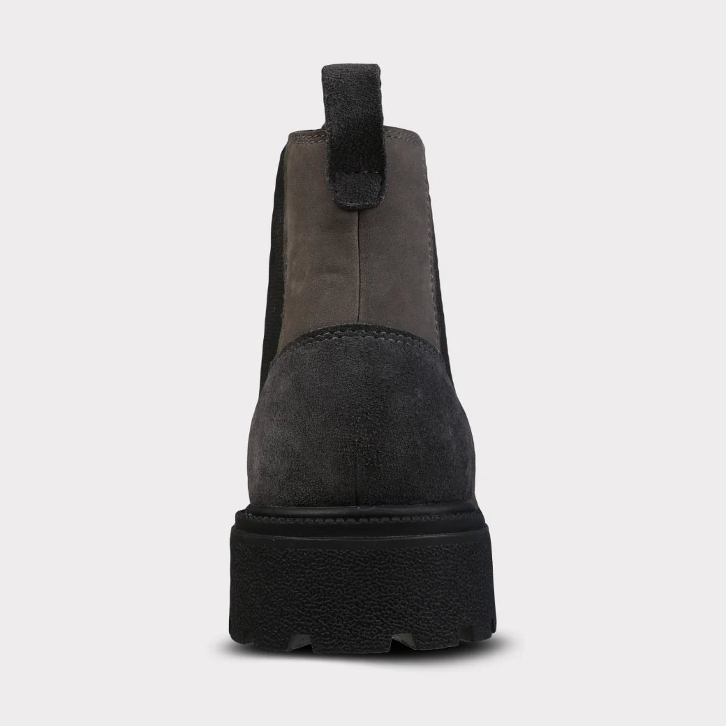  Mykos Marcus Men's Pull-on Chelsea Boot - Black/Gum - Bonton