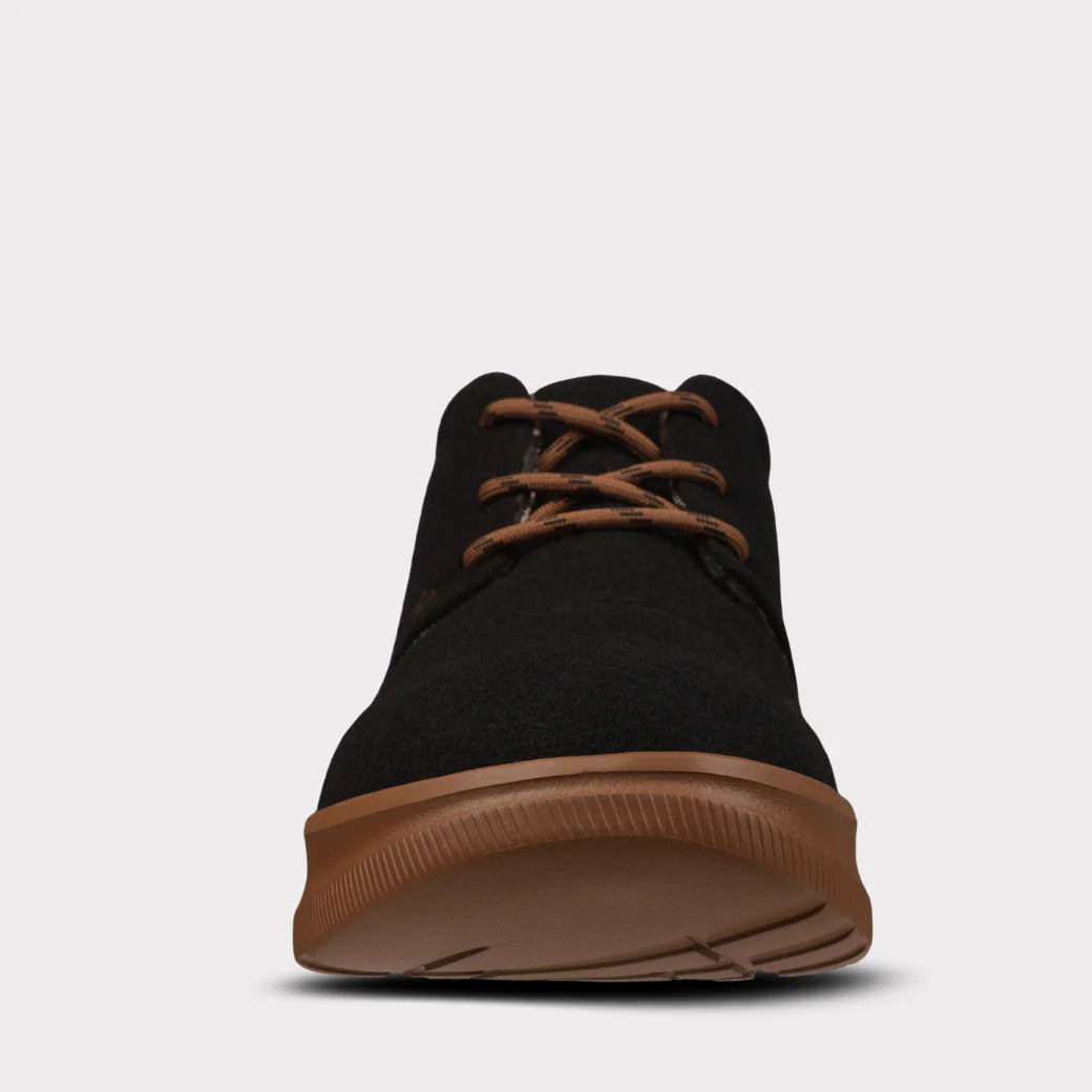  Mykos Koen Men's Lace-Up Sneaker - Black/Gum - Bonton