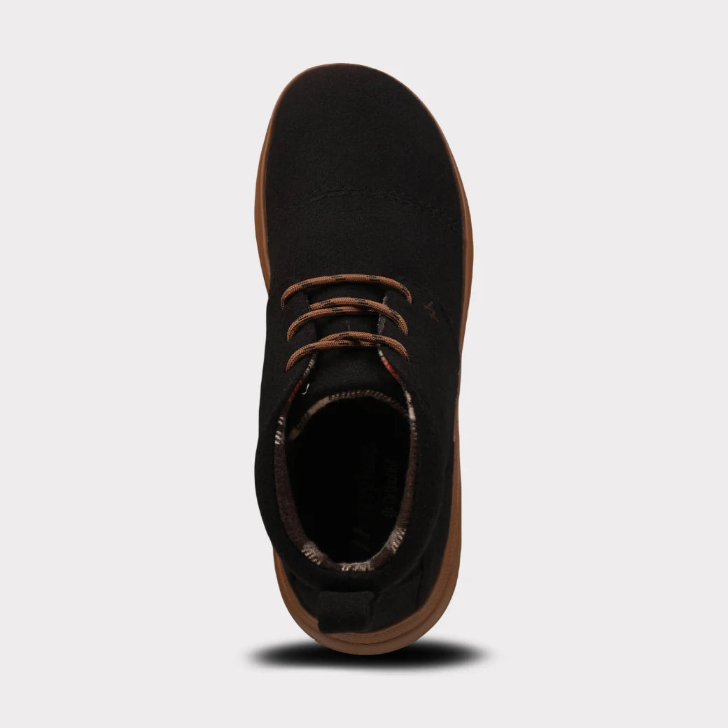  Mykos Koen Men's Lace-Up Sneaker - Black/Gum - Bonton