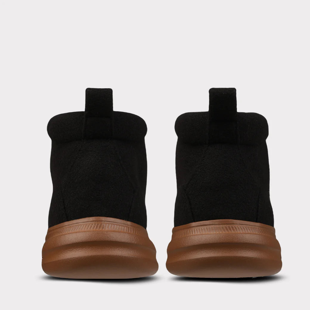  Mykos Koen Men's Lace-Up Sneaker - Black/Gum - Bonton