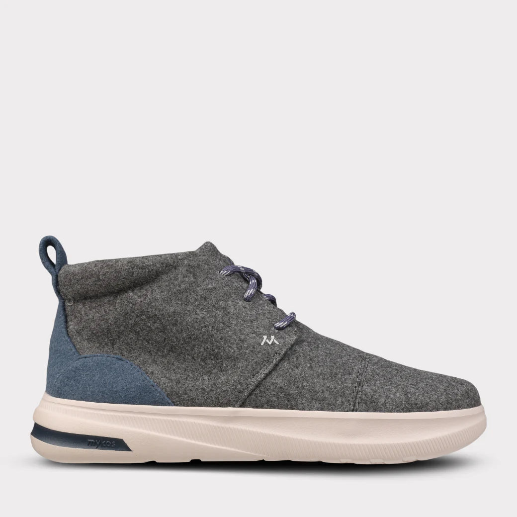  Mykos Koen Men's Lace-Up Sneaker - Black/Gum - Bonton