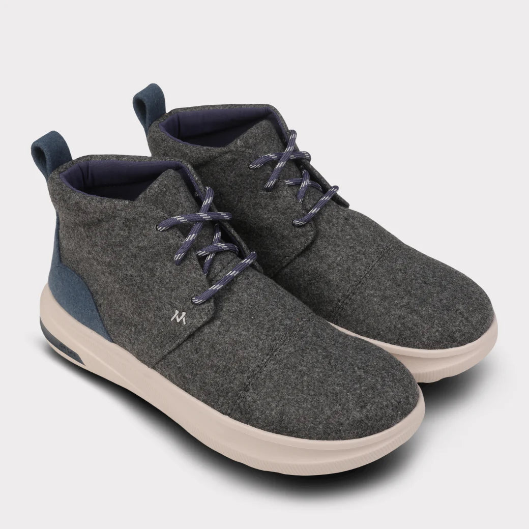  Mykos Koen Men's Lace-Up Sneaker - Black/Gum - Bonton