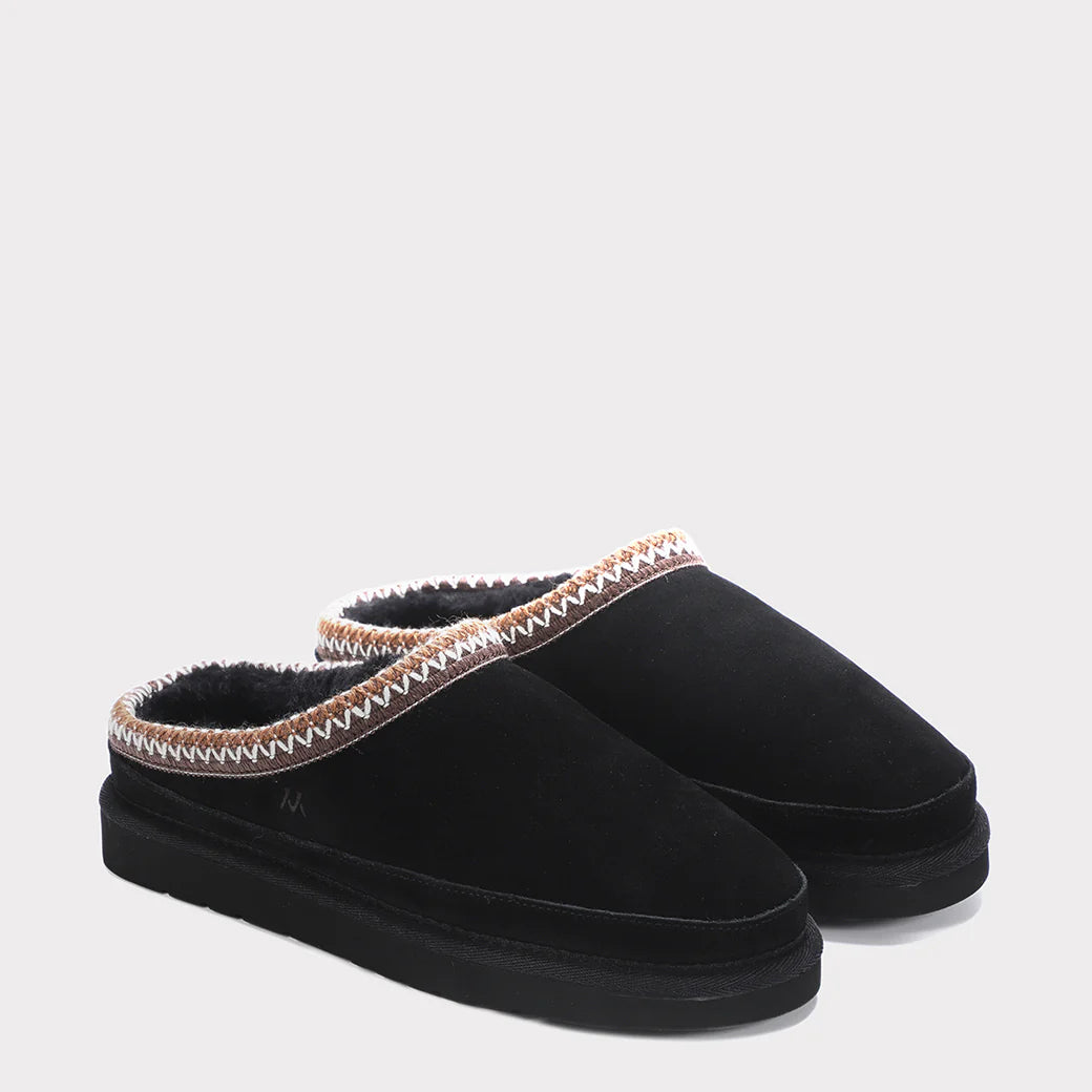  Mykos Jaden Men's Slip-on Clog Slipper - Chestnut - Bonton