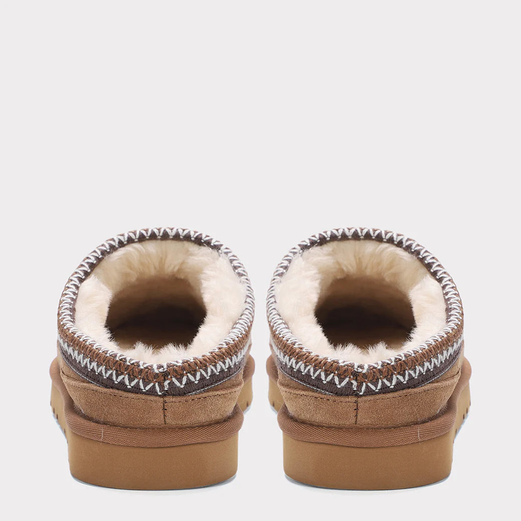  Mykos Jaden Men's Slip-on Clog Slipper - Chestnut - Bonton