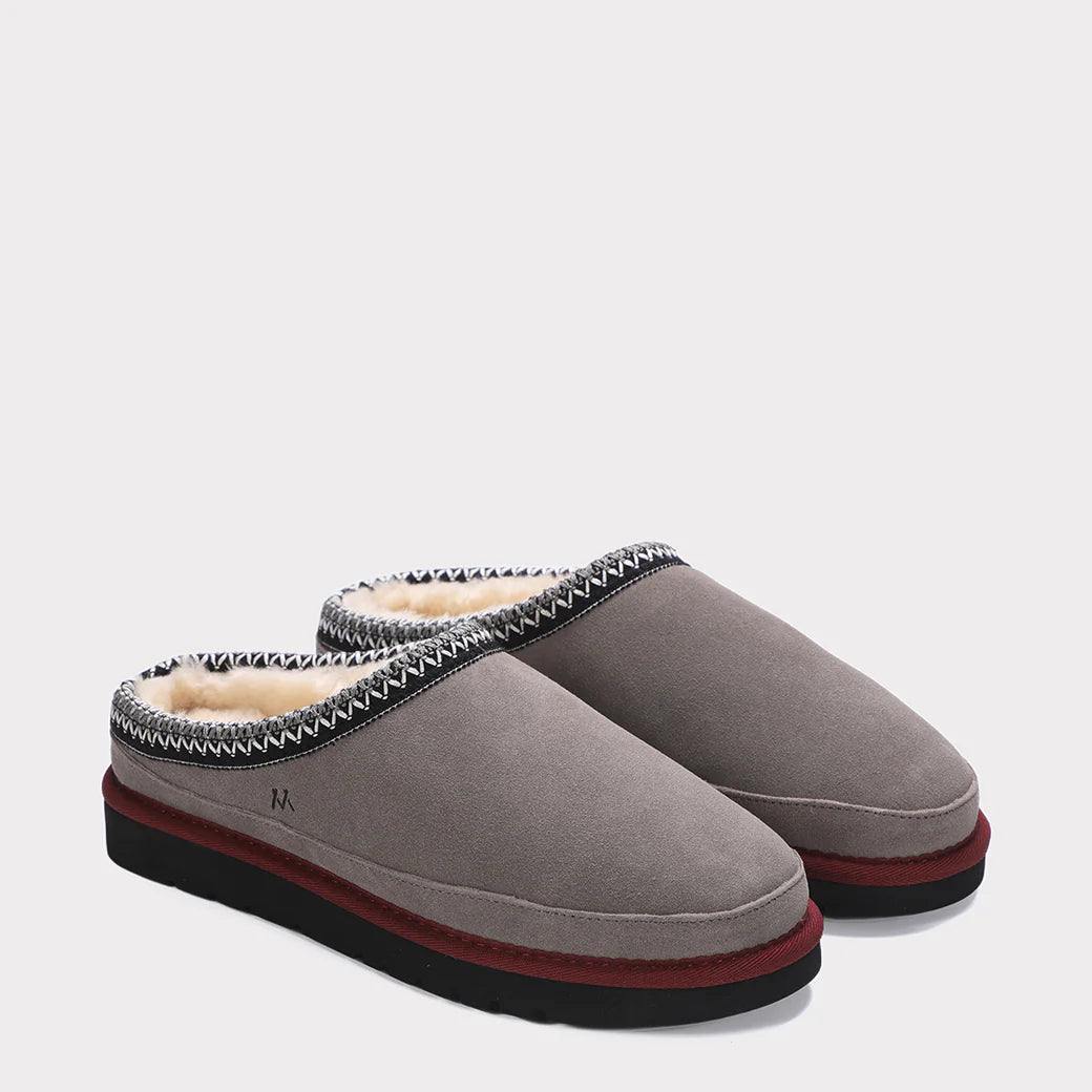  Mykos Jaden Men's Slip-on Clog Slipper - Chestnut - Bonton