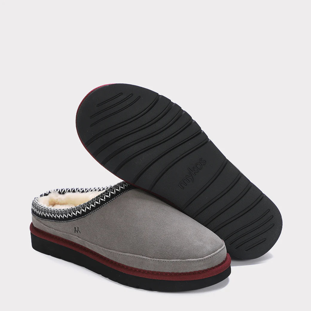  Mykos Jaden Men's Slip-on Clog Slipper - Chestnut - Bonton