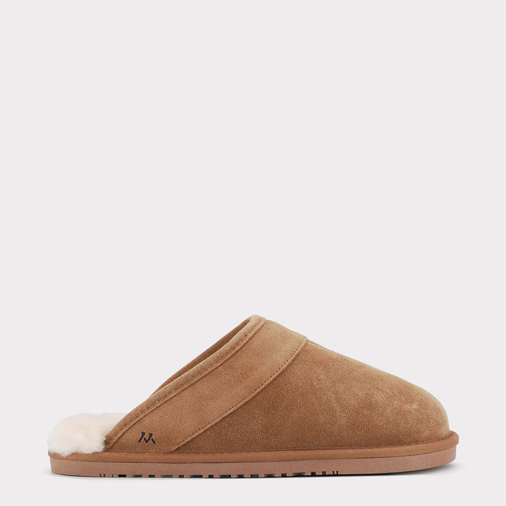  Mykos Edward Men's Slip-on Scuff - Chestnut - Bonton