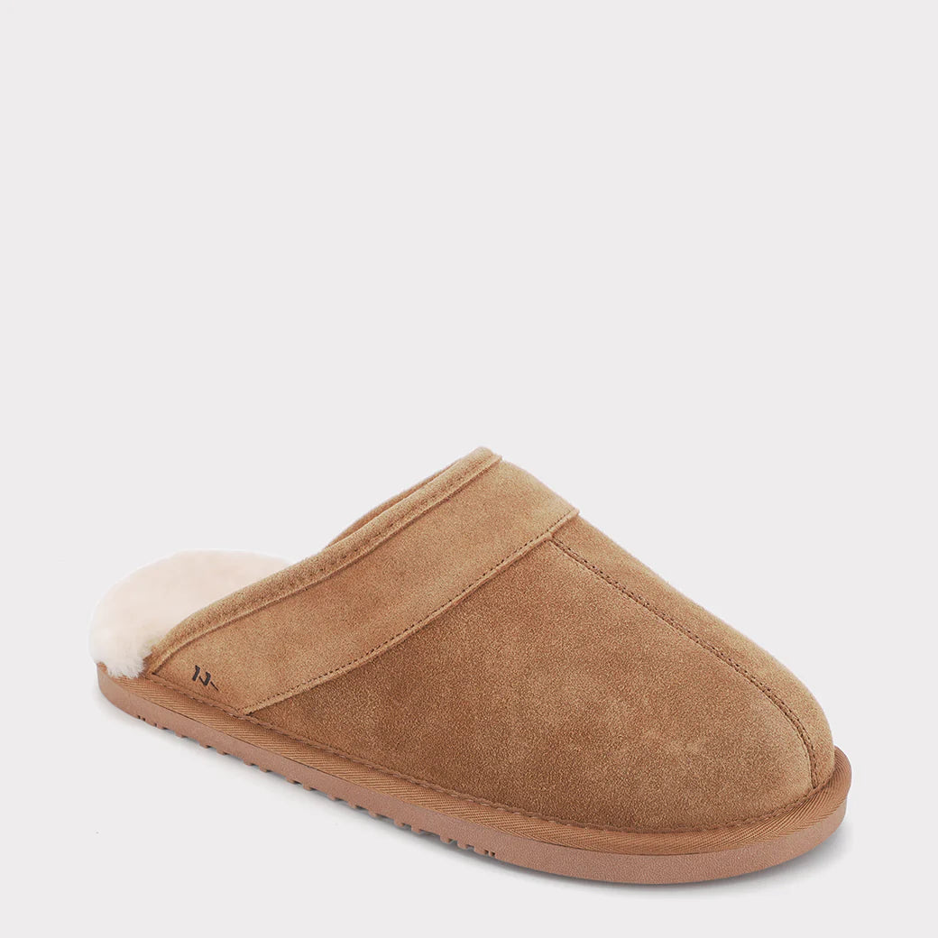 Mykos Edward Men's Slip-on Scuff - Chestnut - Bonton