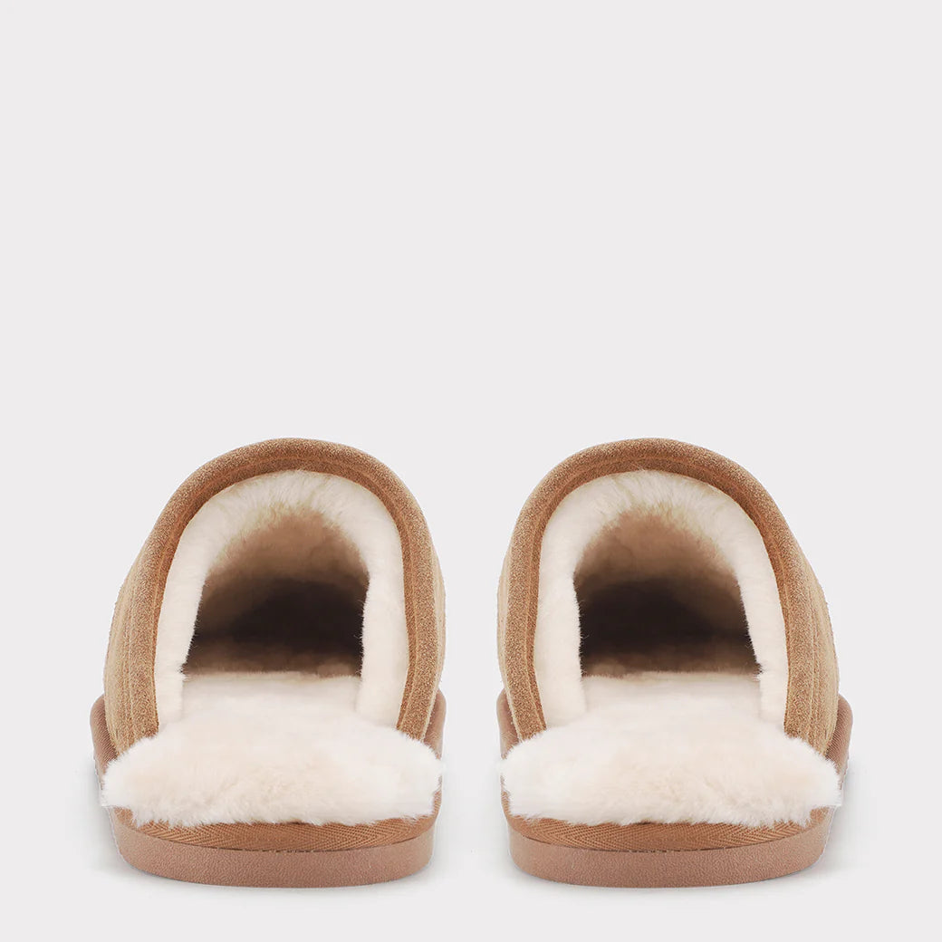  Mykos Edward Men's Slip-on Scuff - Chestnut - Bonton