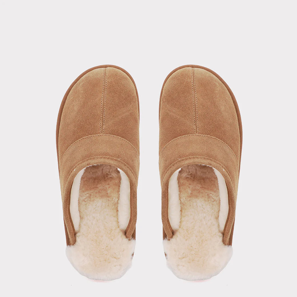  Mykos Edward Men's Slip-on Scuff - Chestnut - Bonton