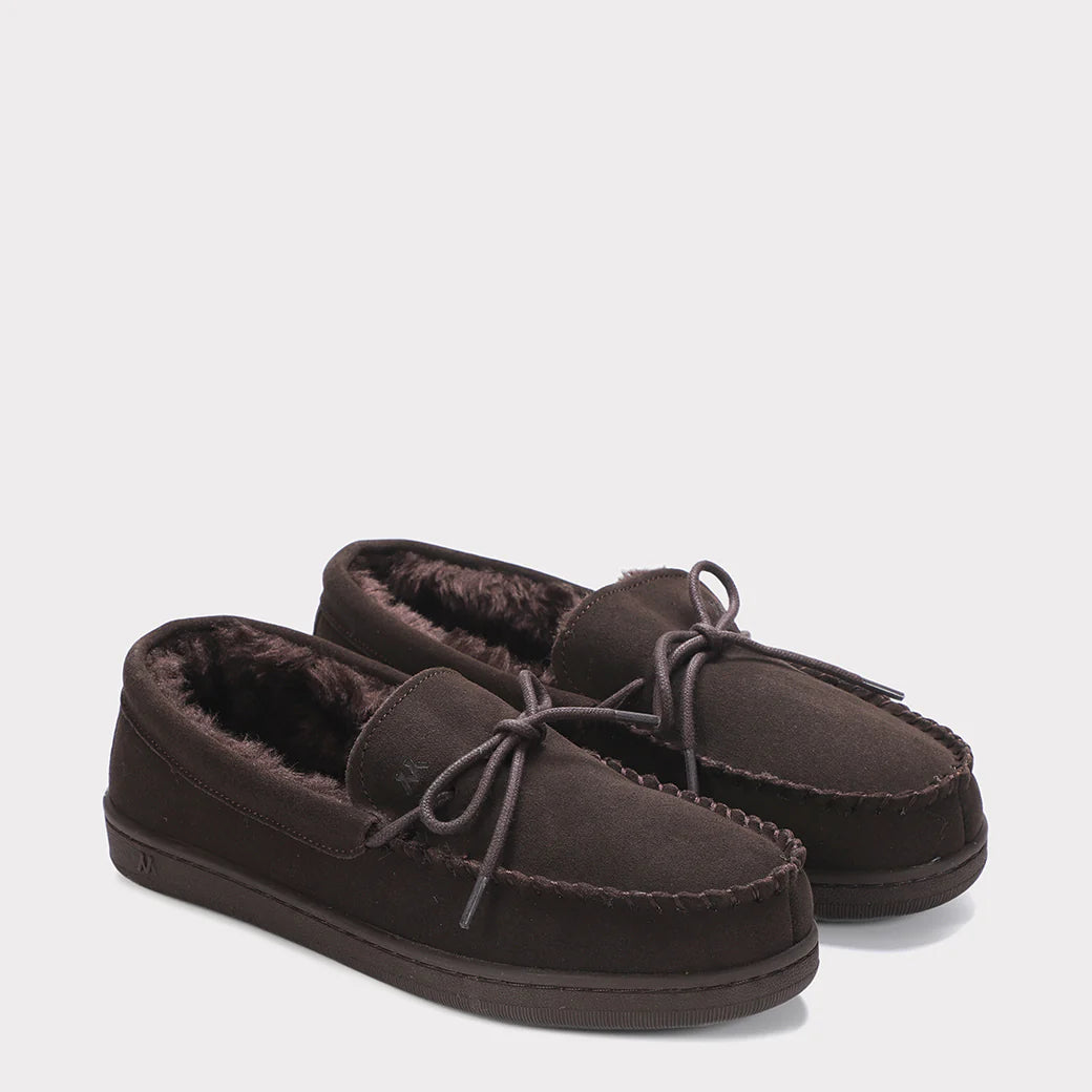  Mykos Theo Men's Slip-on Moccasin - Smoke - Bonton