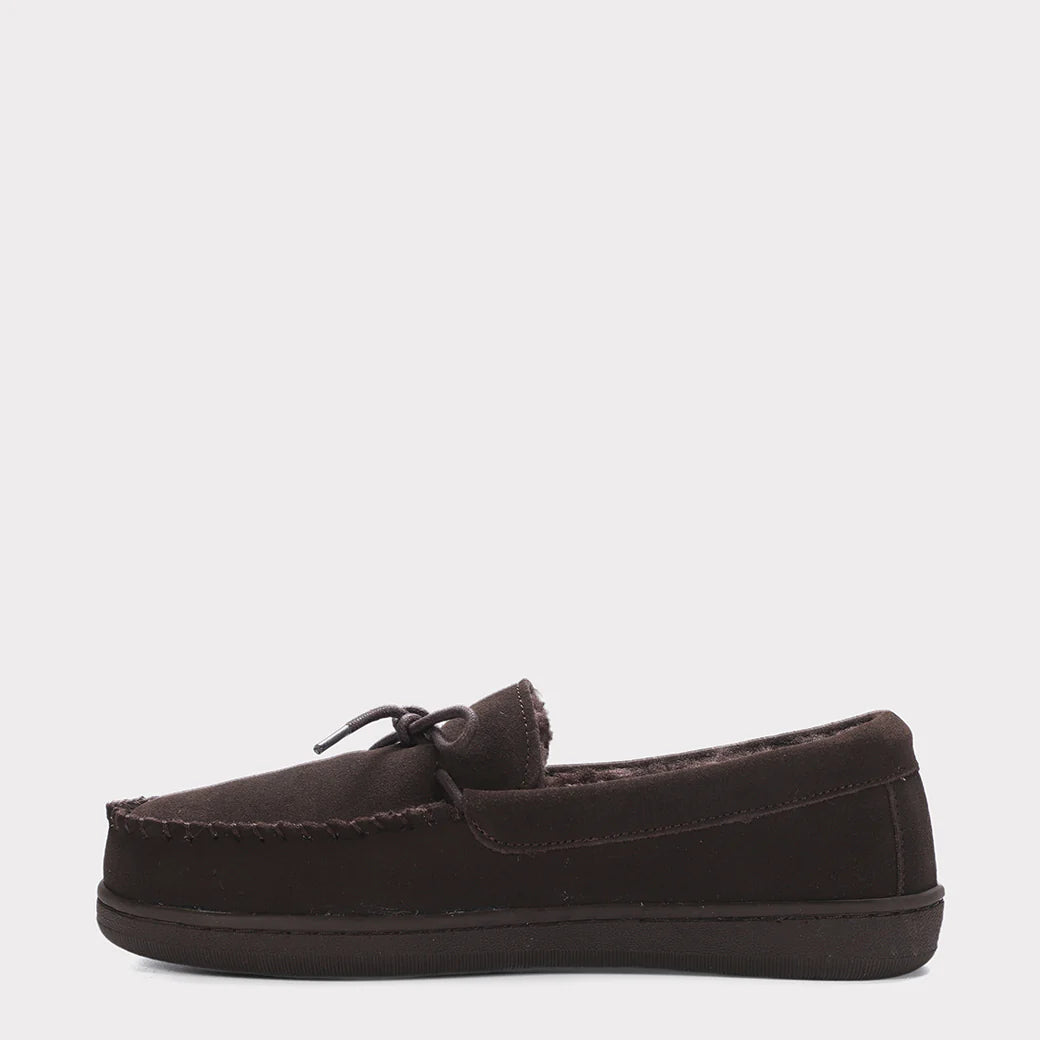  Mykos Theo Men's Slip-on Moccasin - Smoke - Bonton