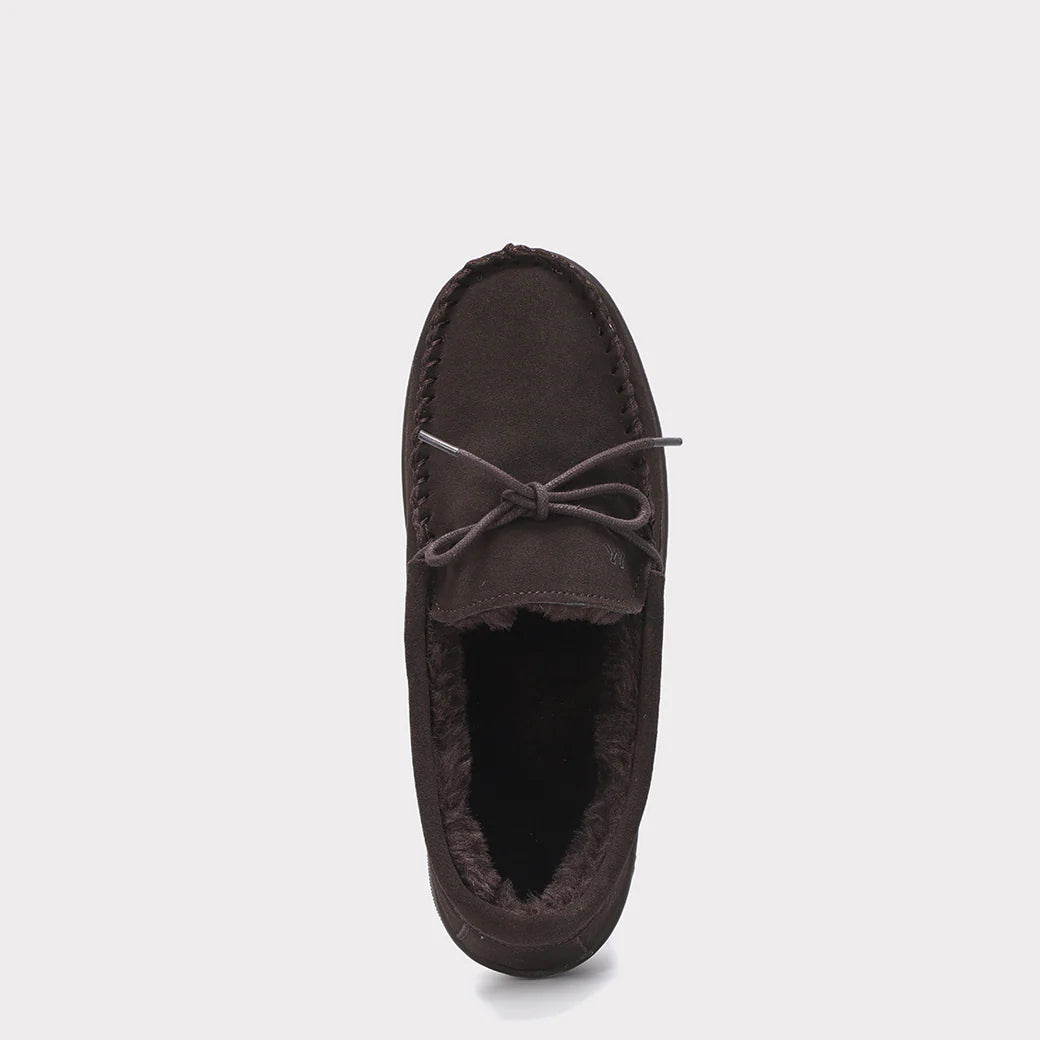  Mykos Theo Men's Slip-on Moccasin - Smoke - Bonton