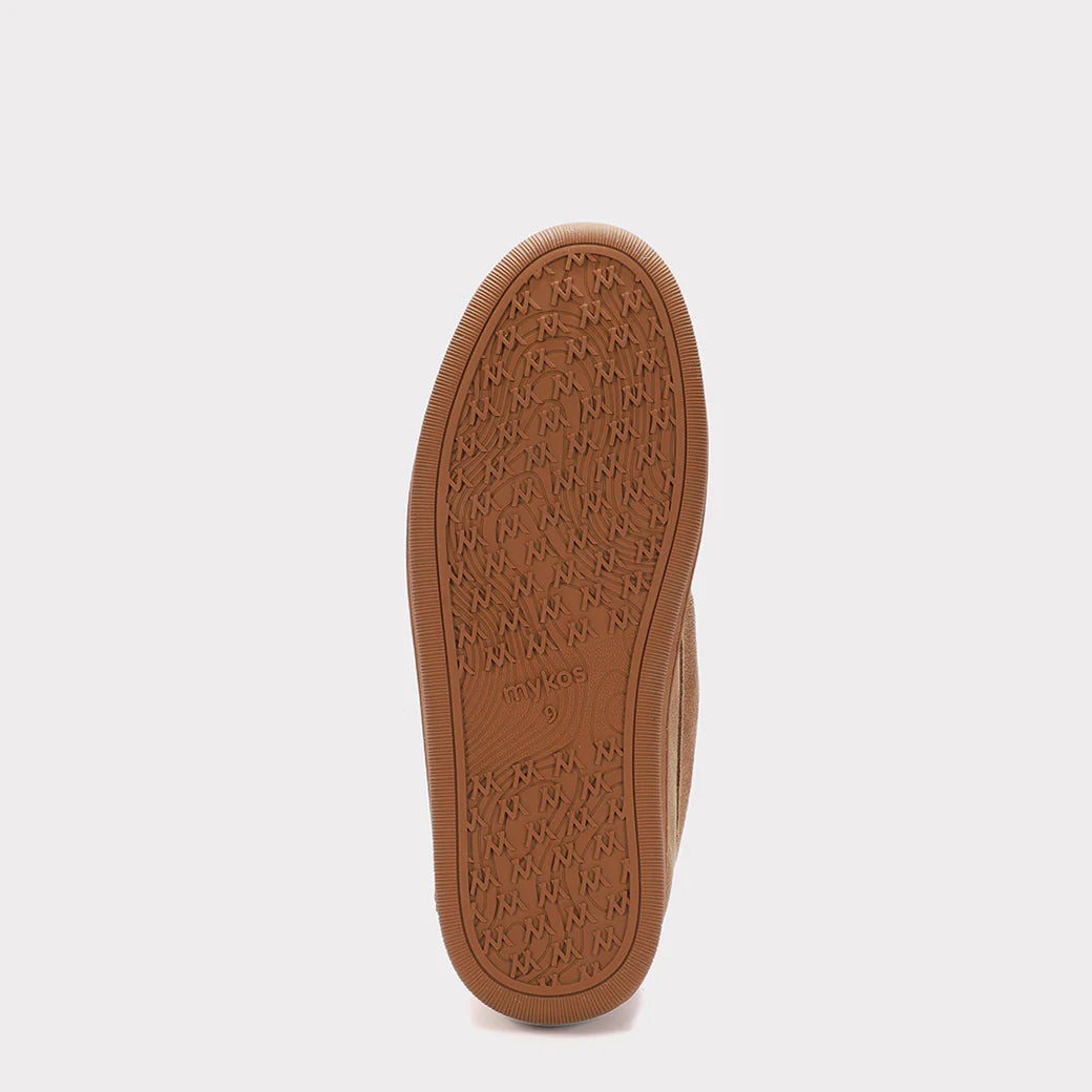  Mykos Theo Wide Men's Slip-on Moccasin - Chestnut - Bonton