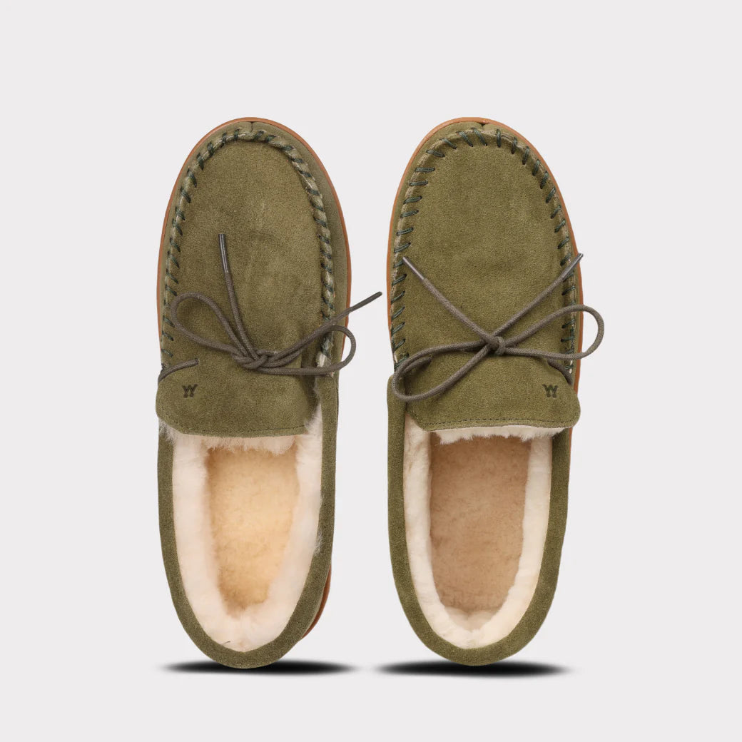  Mykos Theo Men's Slip-on Moccasin - Smoke - Bonton