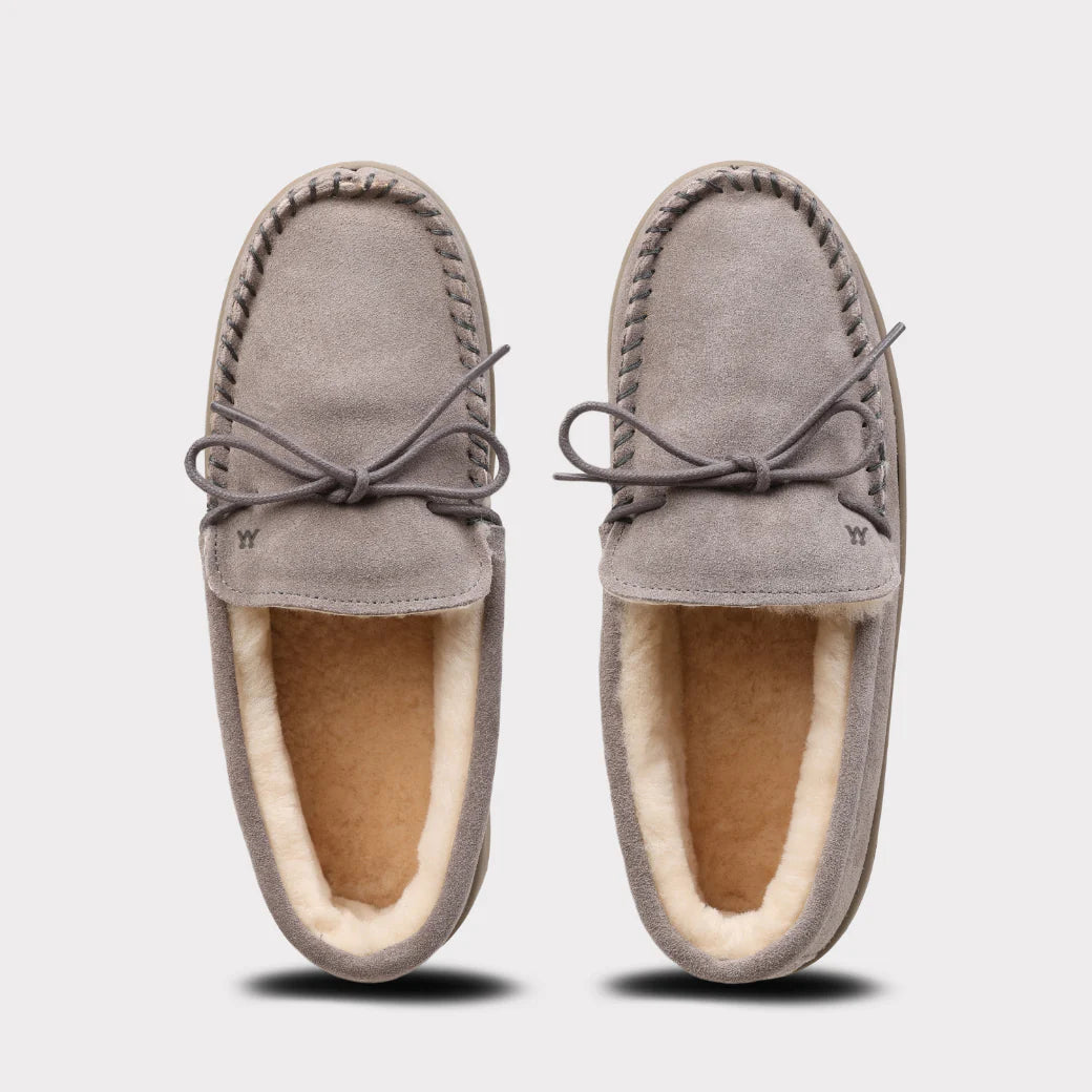  Mykos Theo Men's Slip-on Moccasin - Smoke - Bonton