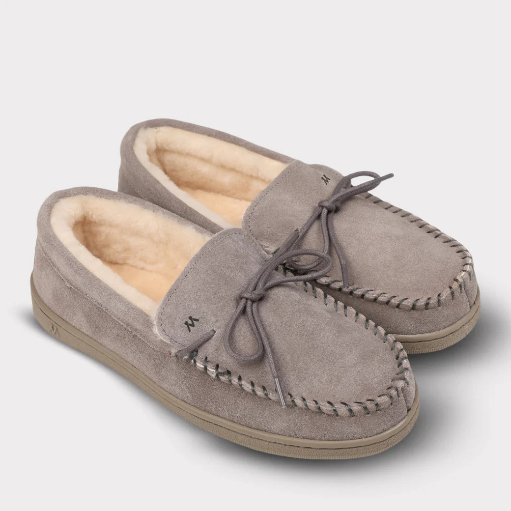  Mykos Theo Men's Slip-on Moccasin - Smoke - Bonton
