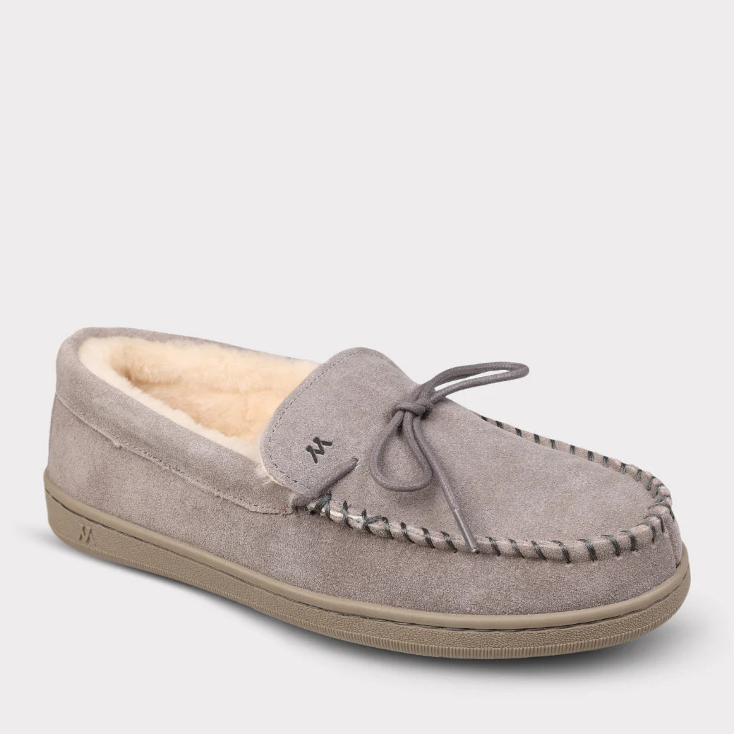  Mykos Theo Men's Slip-on Moccasin - Smoke - Bonton