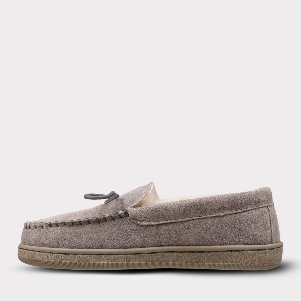  Mykos Theo Men's Slip-on Moccasin - Smoke - Bonton
