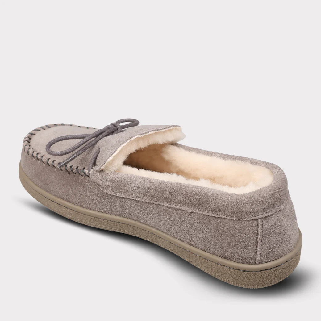  Mykos Theo Men's Slip-on Moccasin - Smoke - Bonton