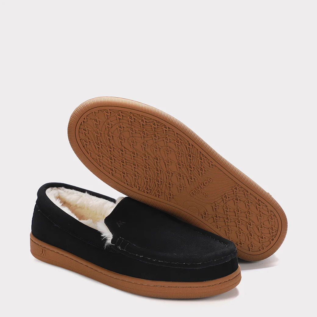  Mykos Harrison Moc Men's Slip-on Moccasin - Navy/Gum - Bonton