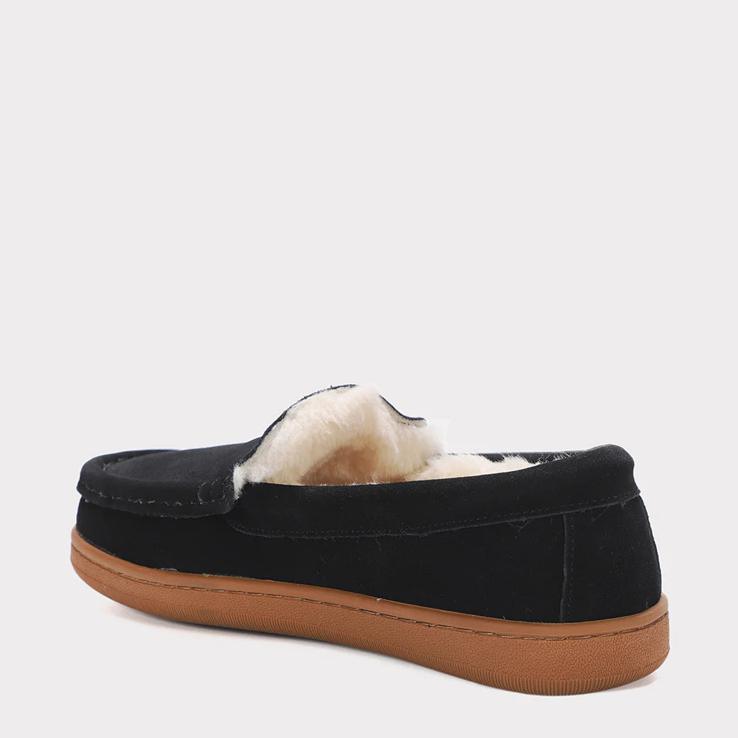  Mykos Harrison Moc Men's Slip-on Moccasin - Navy/Gum - Bonton
