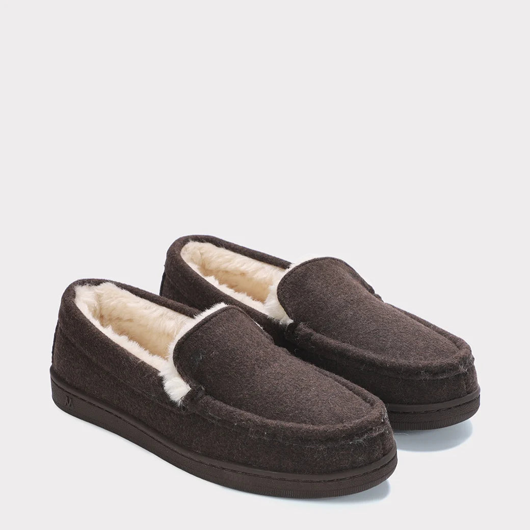  Mykos Harrison Moc Men's Slip-on Moccasin - Navy/Gum - Bonton