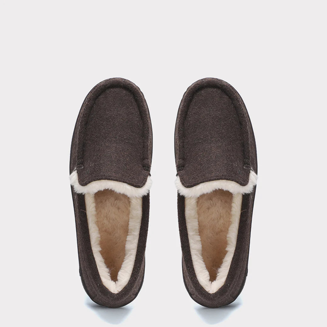  Mykos Harrison Moc Men's Slip-on Moccasin - Navy/Gum - Bonton
