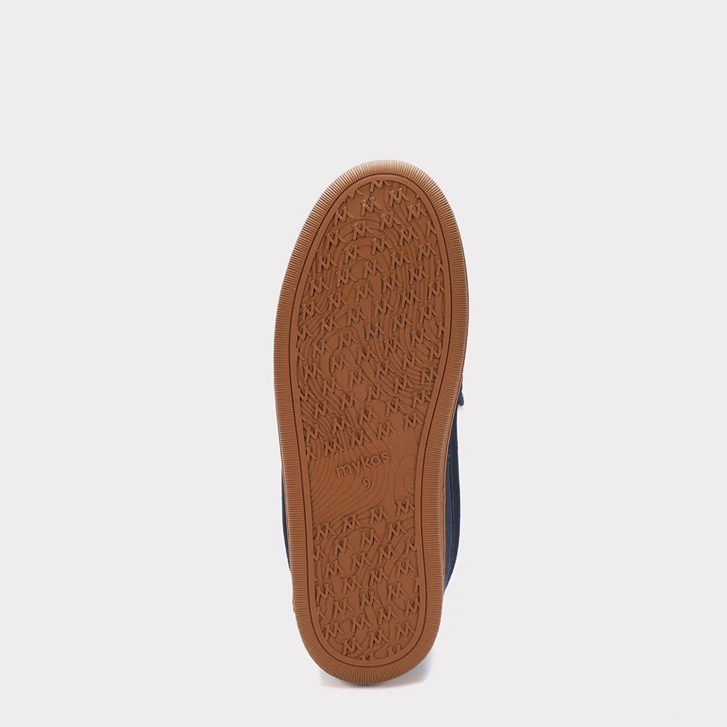  Mykos Harrison Moc Men's Slip-on Moccasin - Navy/Gum - Bonton