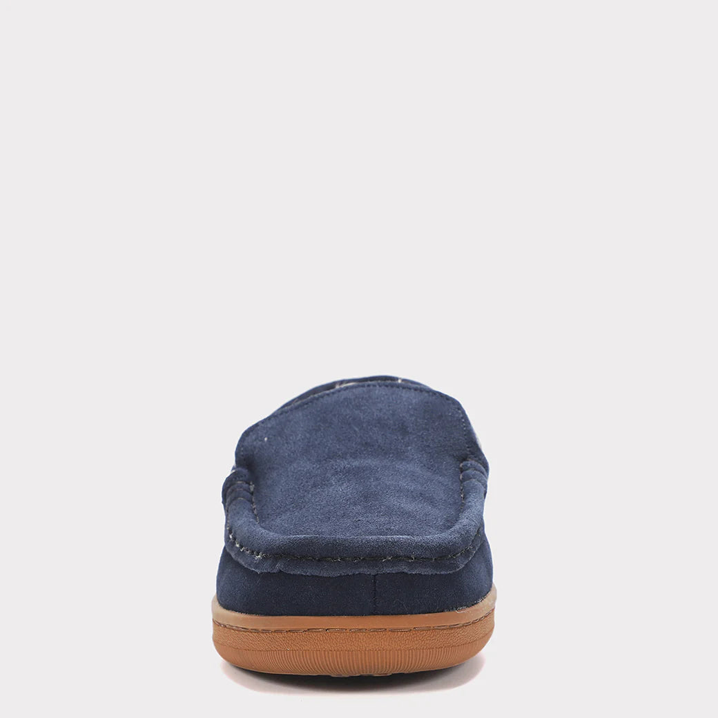  Mykos Harrison Moc Men's Slip-on Moccasin - Navy/Gum - Bonton
