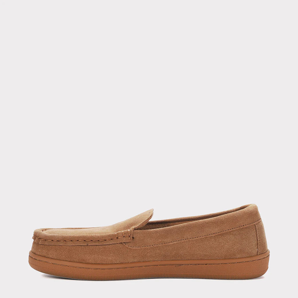  Mykos Brett Men's Slip-on Moccasin - Chestnut - Bonton