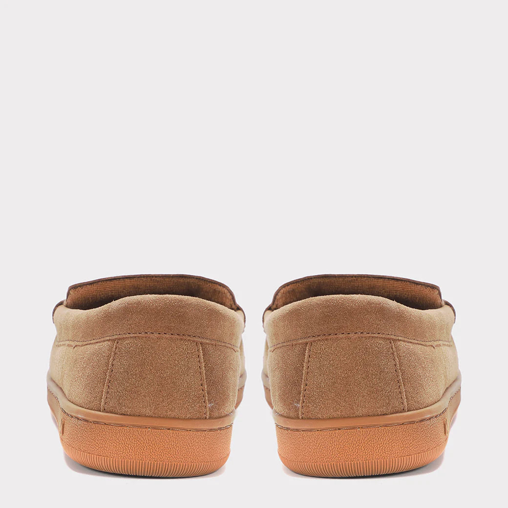  Mykos Brett Men's Slip-on Moccasin - Chestnut - Bonton