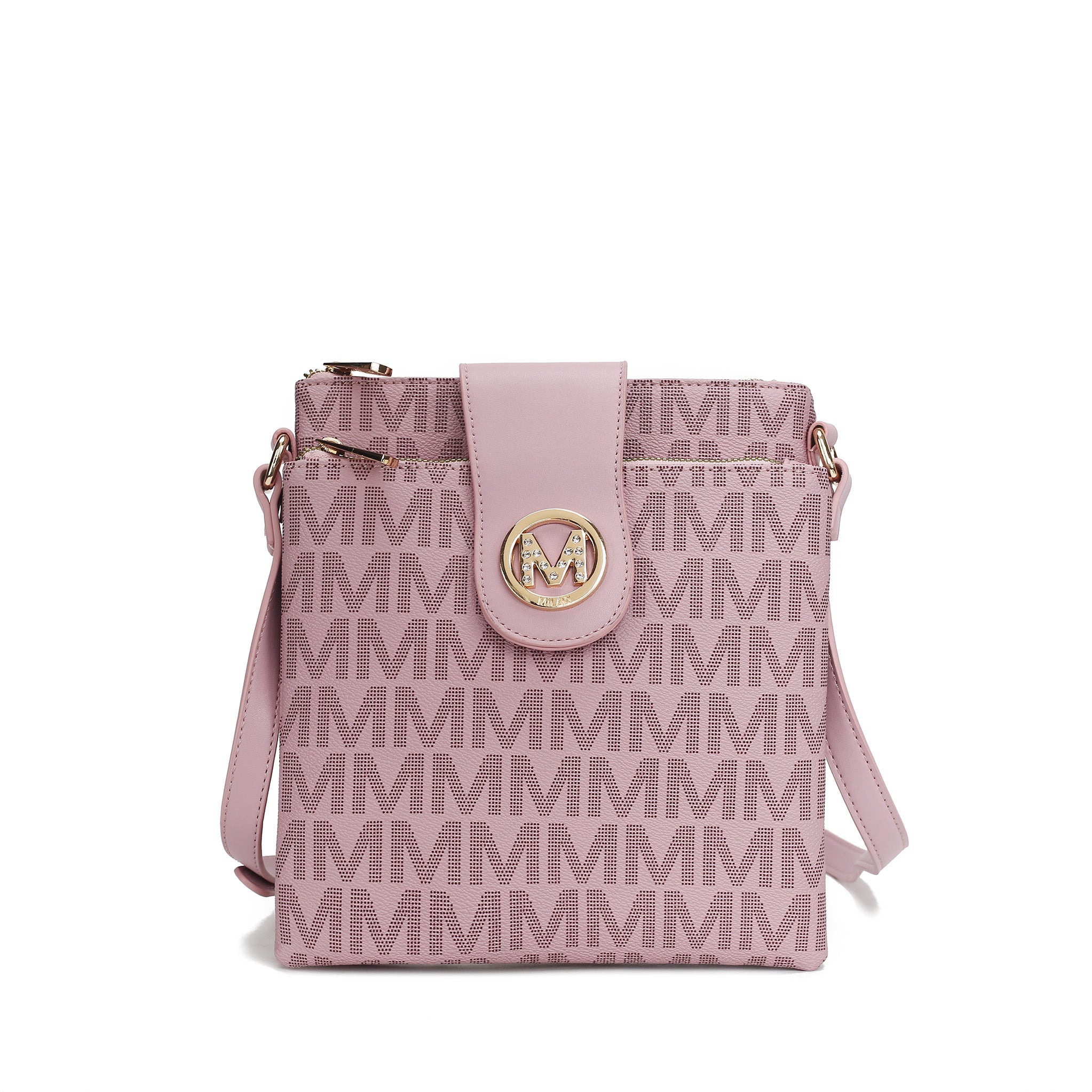  MKF Collection Wrigley Signature Crossbody Bag - Red - Bonton