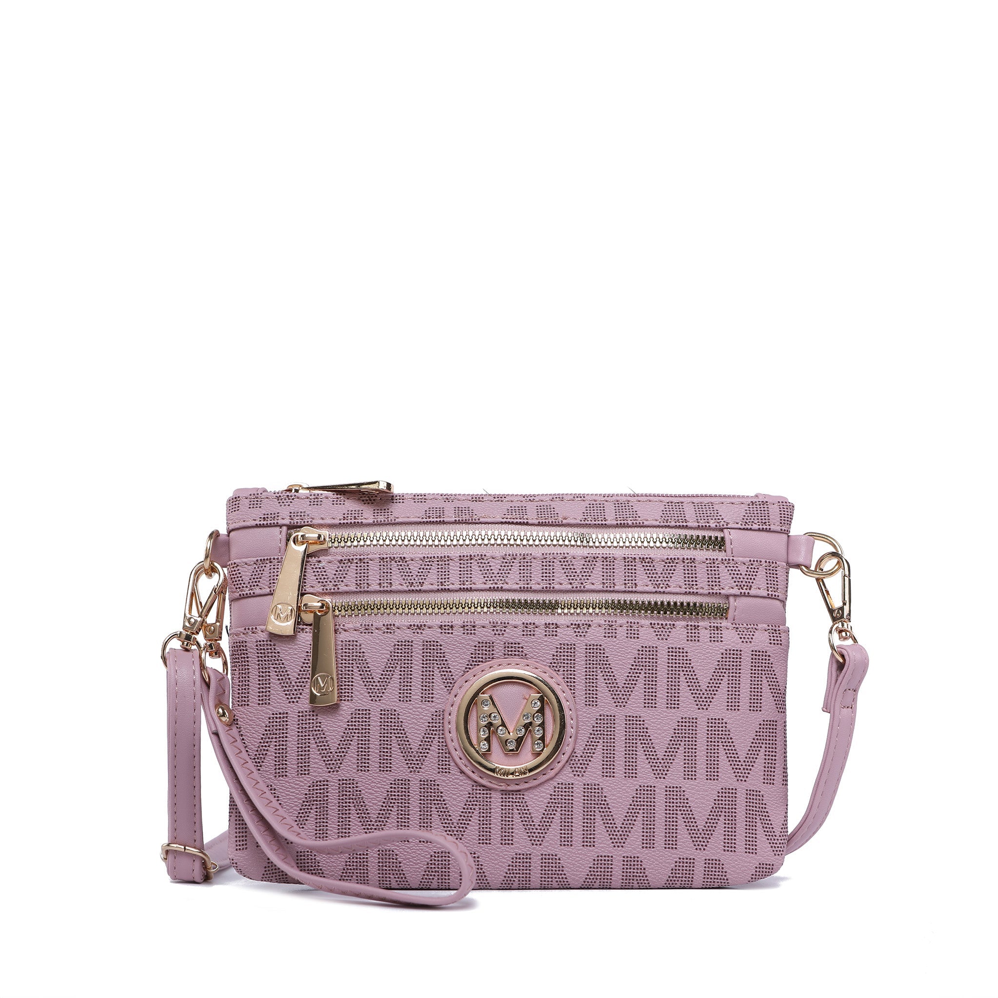  MKF Collection Geneve Signature Phone Crossbody Bag - Black - Bonton