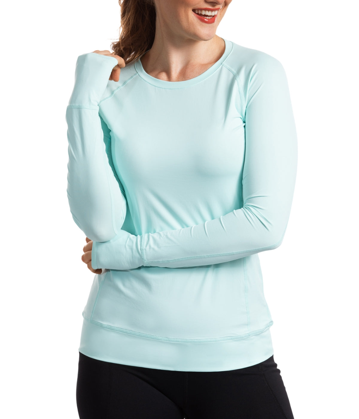  BloqUV BloqUV Women's UPF 50+ Sun Protection Pullover Top - Mint - Bonton