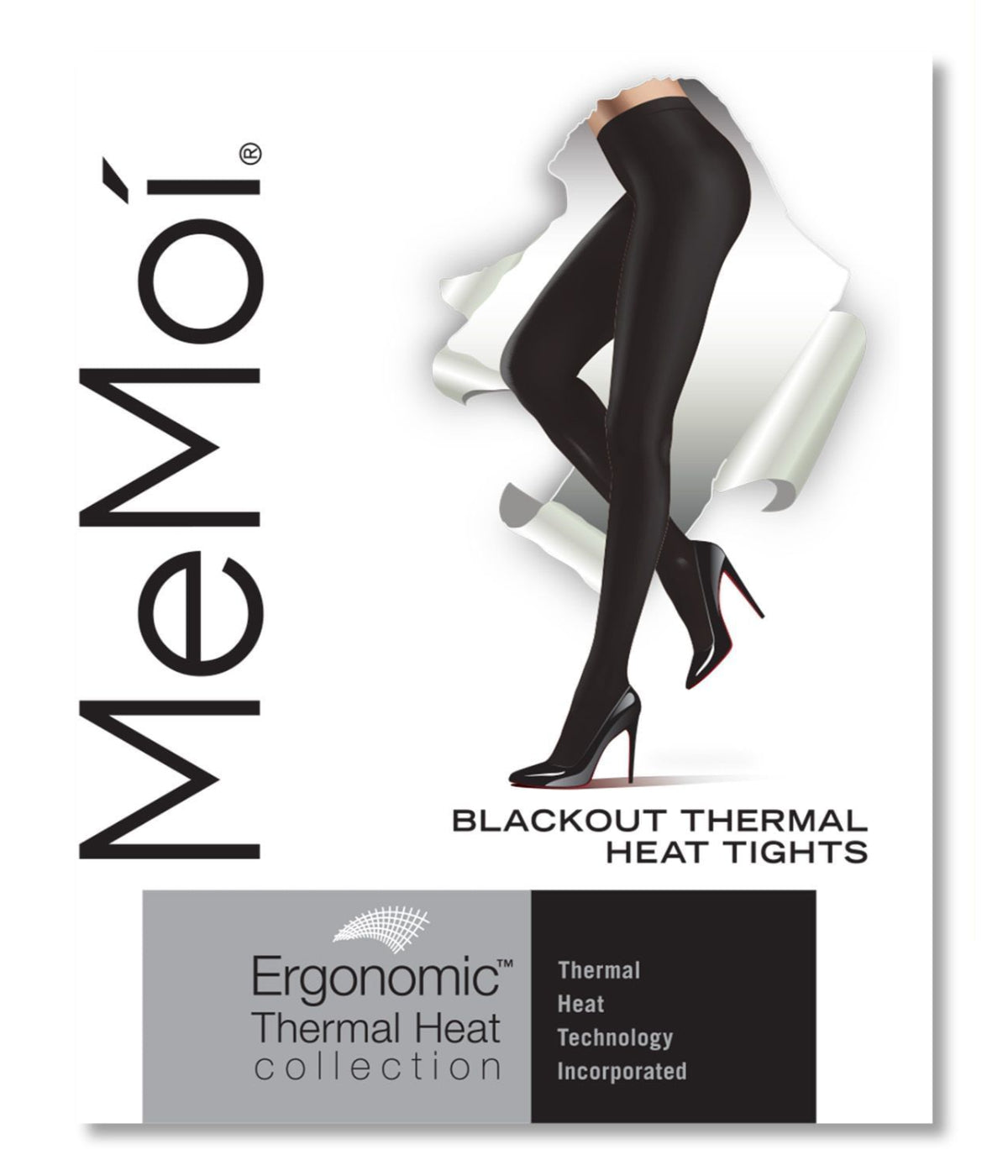Blackout Thermal Heat Opaque Tights Black