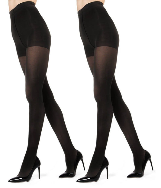 Super Opaque 80 Tights 2-Pack Black