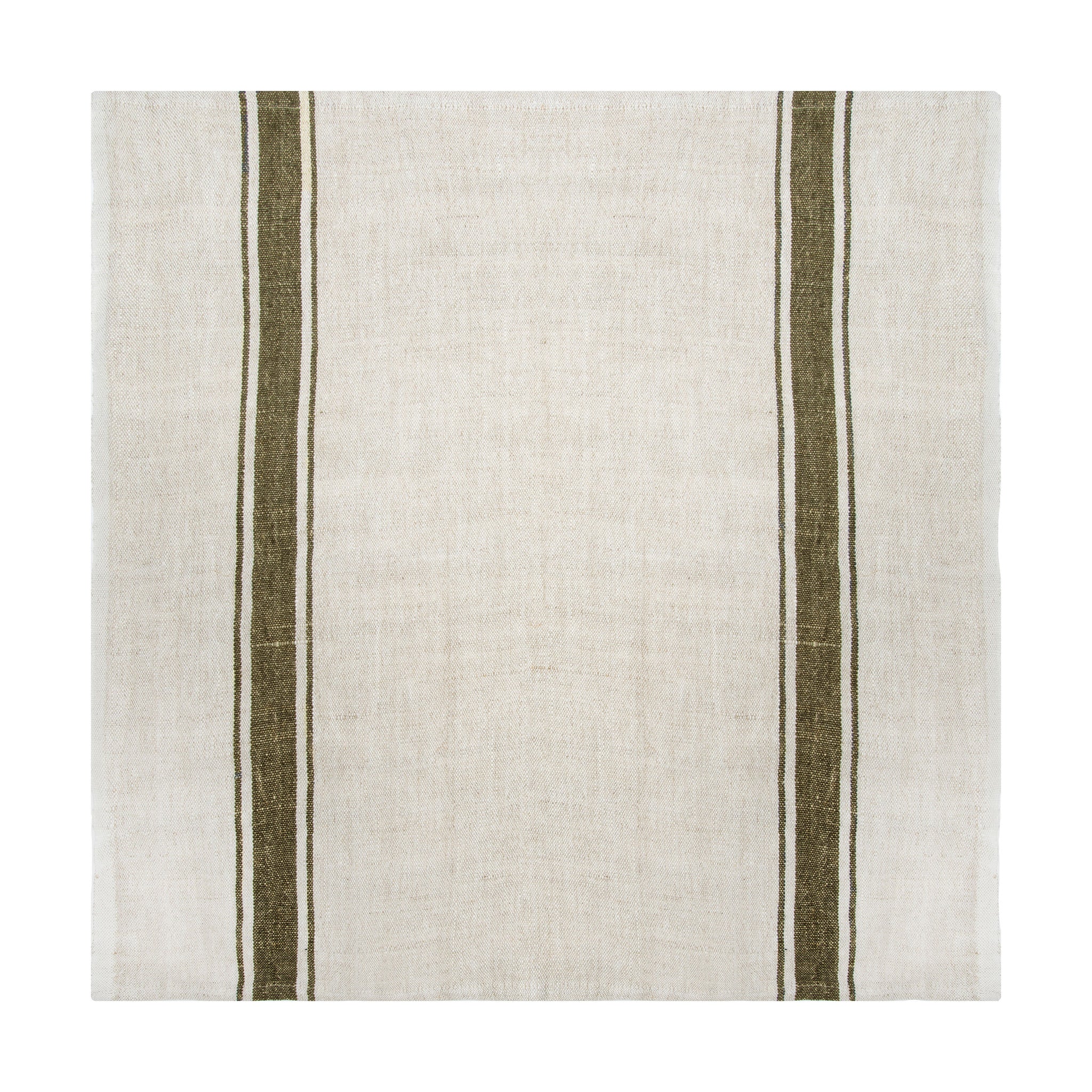  Caravan Marseille - Napkins 20x20 - Set of 4 - Black & Natural - Bonton