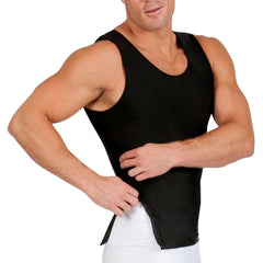 Insta Slim Compression Sleeveless Muscle Tank With Zipper MS00Z1