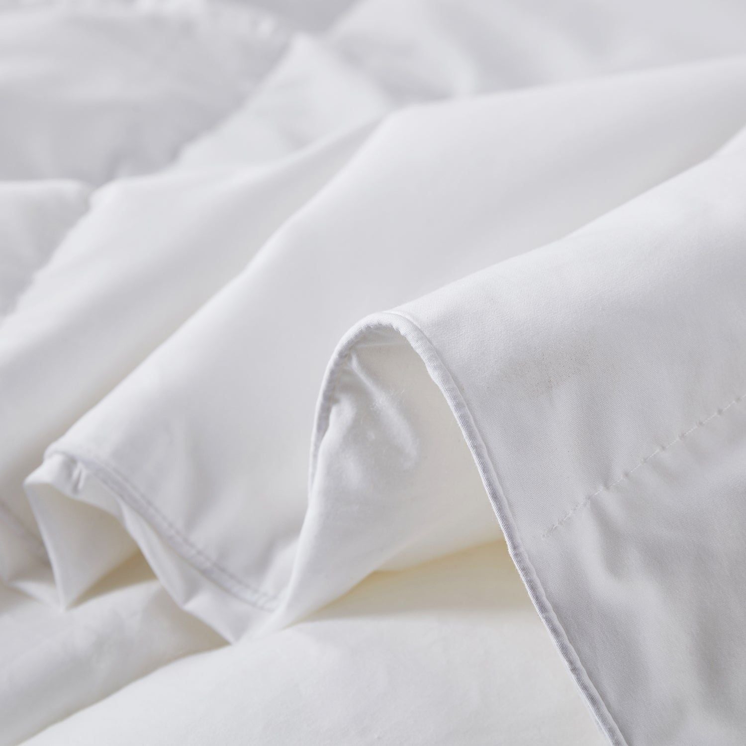  Martha Stewart All Seasons Tencel/Polyester Filled Comforter - White - Bonton